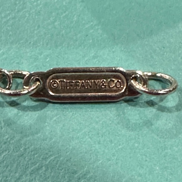 SOLD Discontinued Authentic Tiffany’s RTT Cat Charm with 20” beaded necklace - Picture 6 of 11